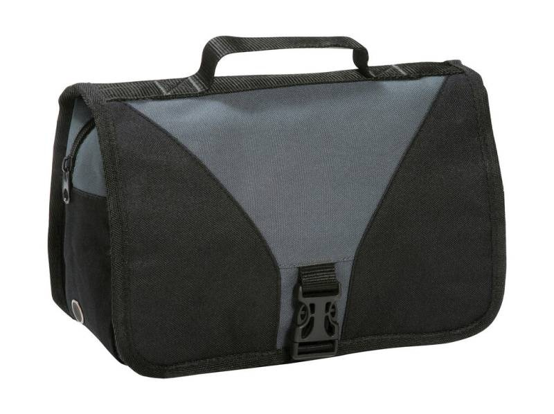 Bristol Kulturbeutel, dunkelgrau/schwarz – Shugon (1)