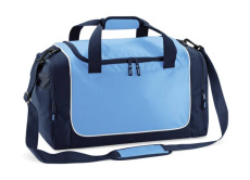 Spindtasche, himmelblau/französisches Marineblau/weiß