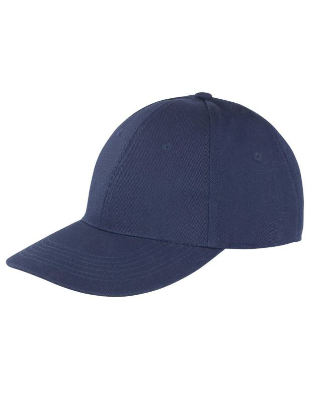 Recycelte Flachkappe, marineblau – Result Recycled (1)