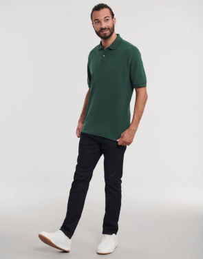 Strapazierfähiges Polohemd – Größen 5XL und 6XL, französisches Marineblau – Russell Athletic, Französische Marine (4)