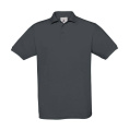 Safran Piqué Polo, dunkelgrau