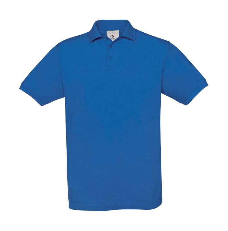Safran Piqué Polo, königsblau – B&C (1)