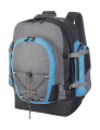 Monte Rosa Classic Reiserucksack, Dunkelgrau/Schwarz/Benzin