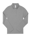 Mein Polo 180 LSL /Damen, Sportgrau