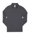 Mein Polo 180 LSL /Damen, dunkelgrau