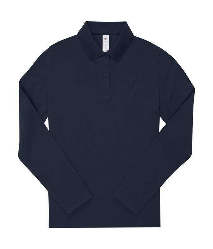 Mein Polo 180 LSL /Damen, marineblau – B&C (1)