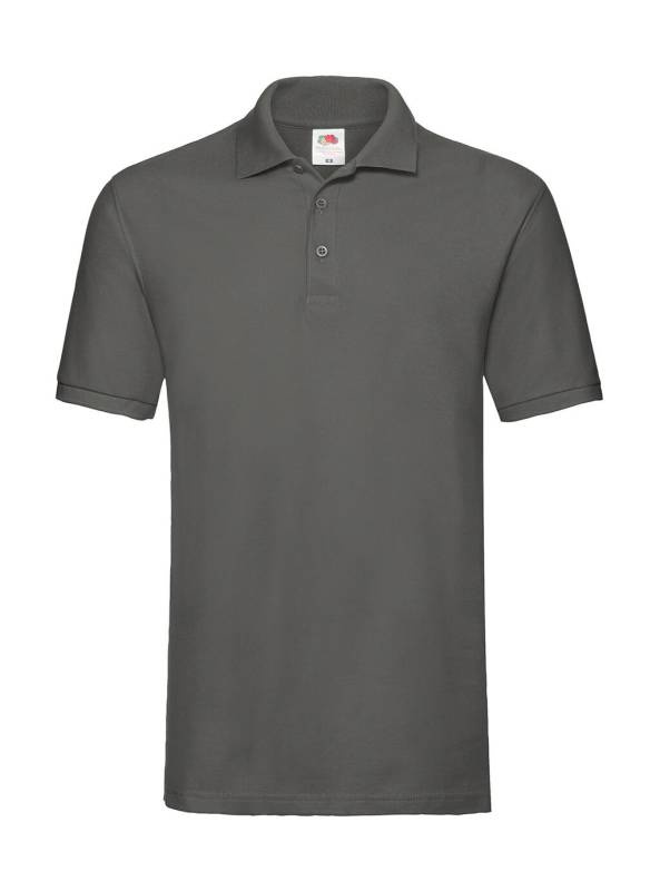 Premium Polo, Hellgrau – Fruit of the Loom (1)