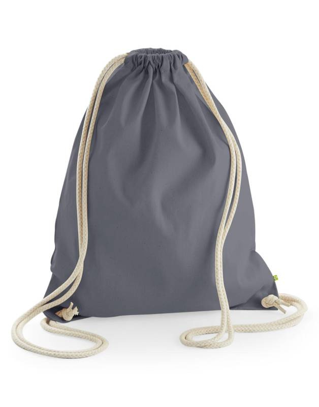 EarthAware™ Bio-Gymnastiksack, Graphitgrau – Westford Mill (1)