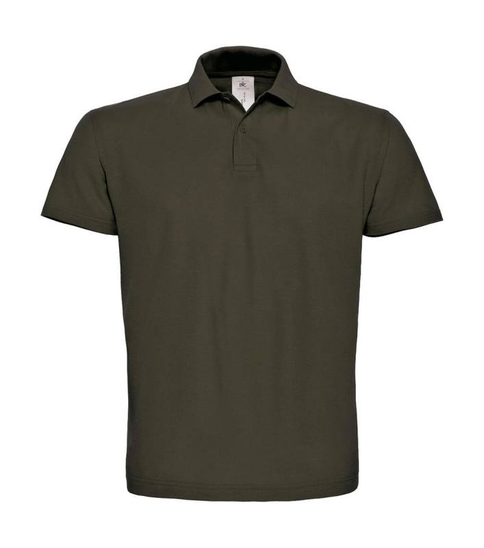 ID.001 Piqué-Polohemd, Braun – B&C (1)
