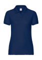 Damen-Polohemd 65/35, marineblau, Marine
