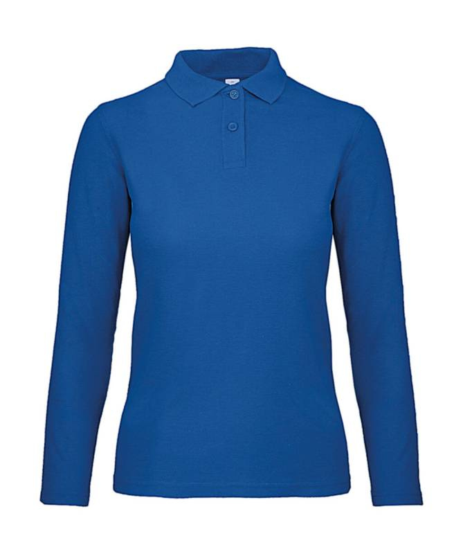 ID.001 LSL /Damen-Polo, königsblau – B&C (1)
