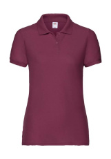 Damen-Polohemd 65/35, bordeauxrot