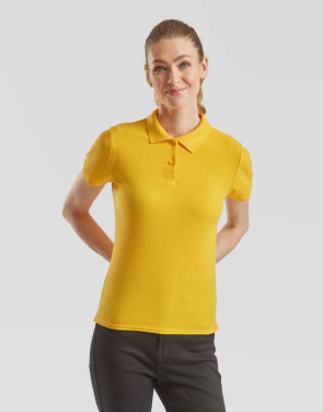 Damen-Polohemd 65/35, Sonnenblume – Fruit of the Loom (2)