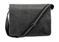 Vintage Canvas-Versandtasche, Vintage Schwarz