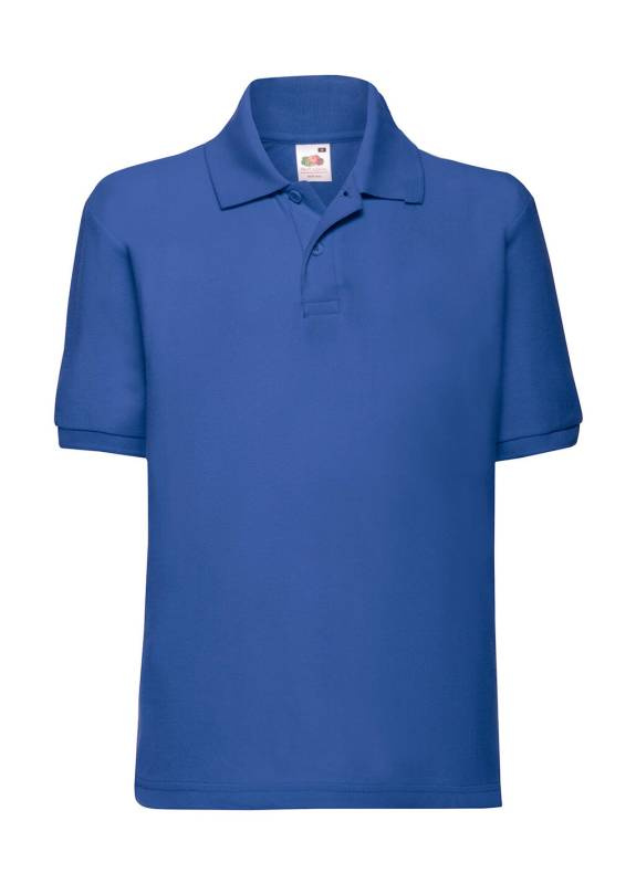 Kinder 65/35 Polo, königsblau – Fruit of the Loom (1)