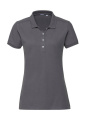 Damen-Stretch-Polohemd, Konvoi Grau