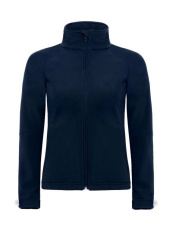 Softshelljacke mit Kapuze/Damen, marineblau