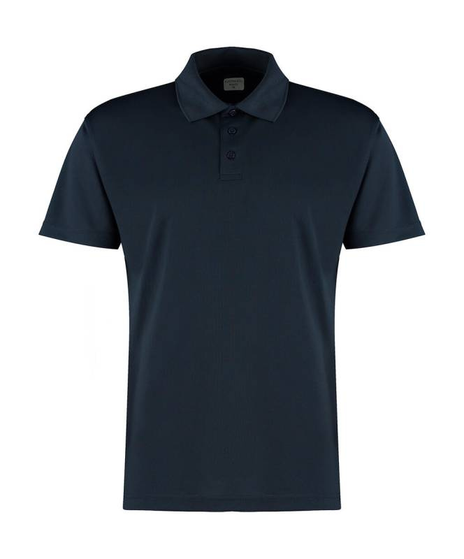 Cooltex® Plus Micro Mesh Polo-Shirt mit regulärer Passform, marineblau – Kustom Kit (1)