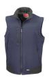 Softshell-Weste, marineblau/schwarz