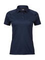Damen Luxus Sport Polo, marineblau, Marine