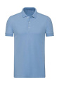 Herren-Stretch-Polohemd, Himmel