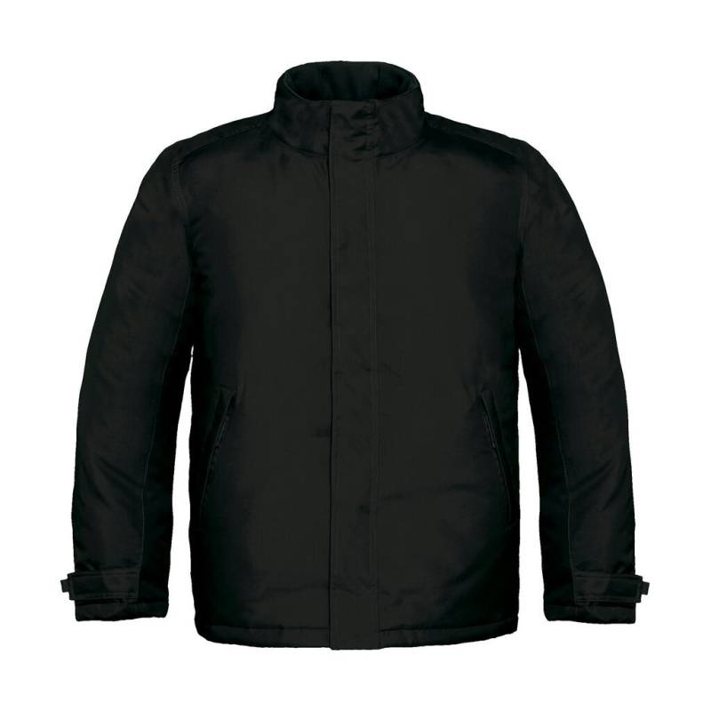 Real+/Herren Schwere Jacke, schwarz – B&C Outerwear (1)