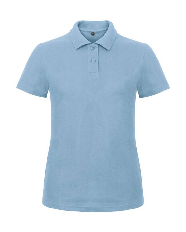 ID.001 /Damen Piqué-Poloshirt, hellblau – B&C (1)