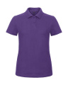ID.001 /Damen Piqué-Poloshirt, Lila