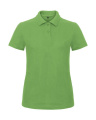 ID.001 /Damen Piqué-Poloshirt, Real Green