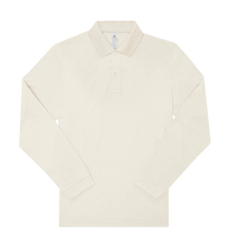 Mein Polo 180 LSL, gebrochenes Weiß – B&C (1)