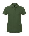 ID.001 /Damen Piqué-Poloshirt, flaschengrün