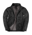 Multi-Active/Herrenjacke, Schwarz/Warmes Grau