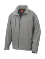 Softshell-Basisschicht, Silbergrau