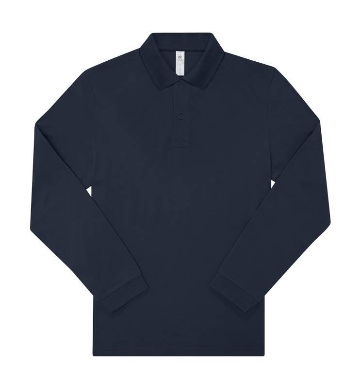 Mein Polo 210 LSL, marineblau – B&C (1)