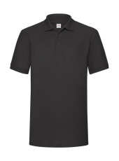 Schweres 65/35 Polo, schwarz
