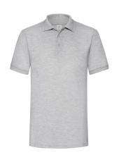 Schweres 65/35 Polo, graumeliert