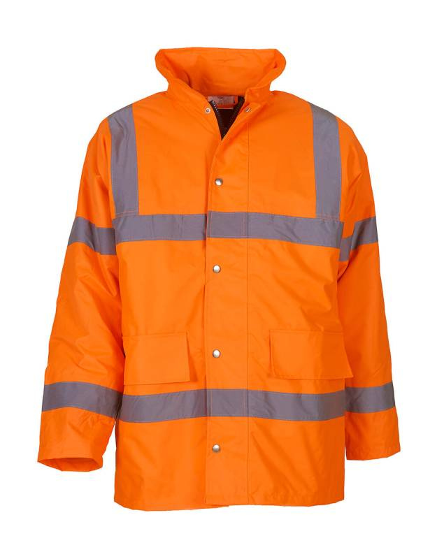 Fluo Classic Autobahnjacke, fluoreszierendes Orange – Yoko (1)