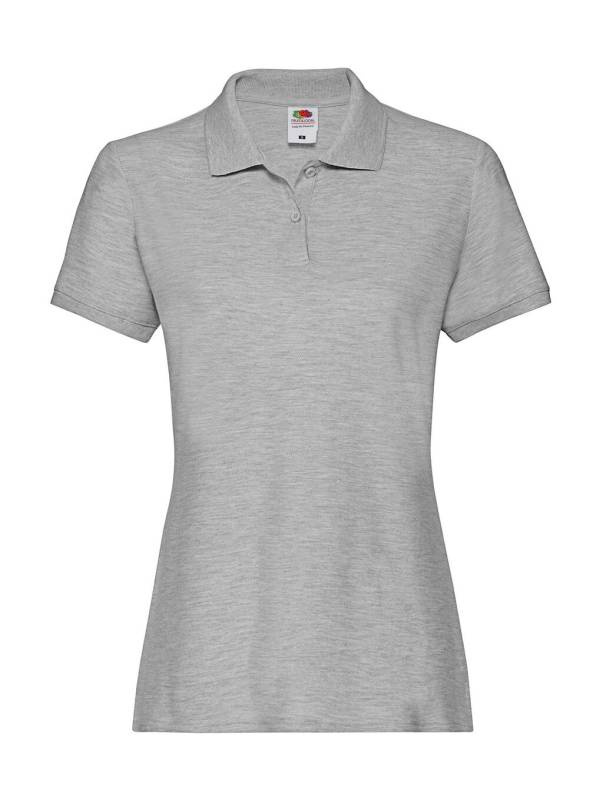 Damen Premium Polo, Athletische Heather – Fruit of the Loom (1)