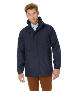3-in-1-Firmenjacke, dunkelgrau – B&C Outerwear (2)