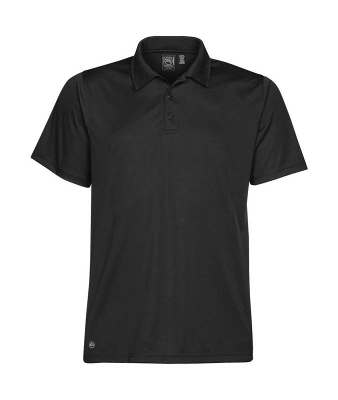 Eclipse Herren H2X DRY Polo, schwarz – Stormtech (1)