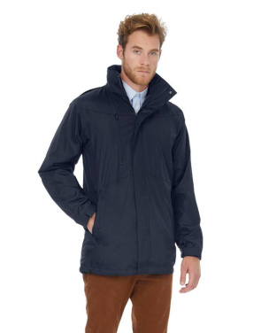 3-in-1-Firmenjacke, marineblau – B&C Outerwear (3)