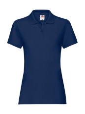 Damen Premium Polo, marineblau