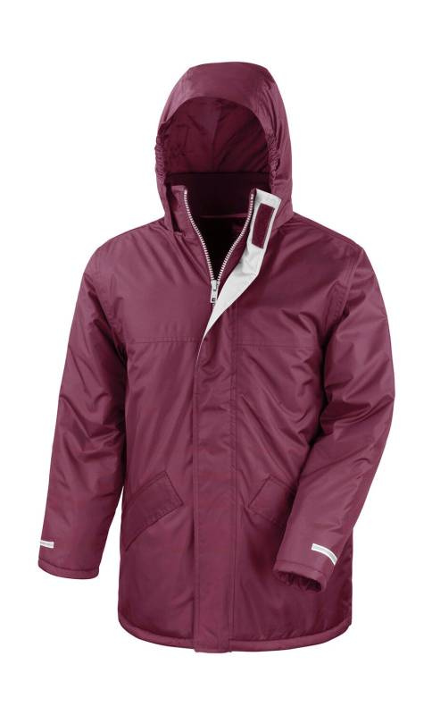 Junior Channel Parka, bordeauxrot – Result Core (1)