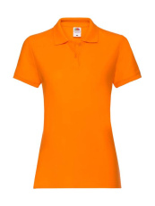 Damen Premium Polo, orange