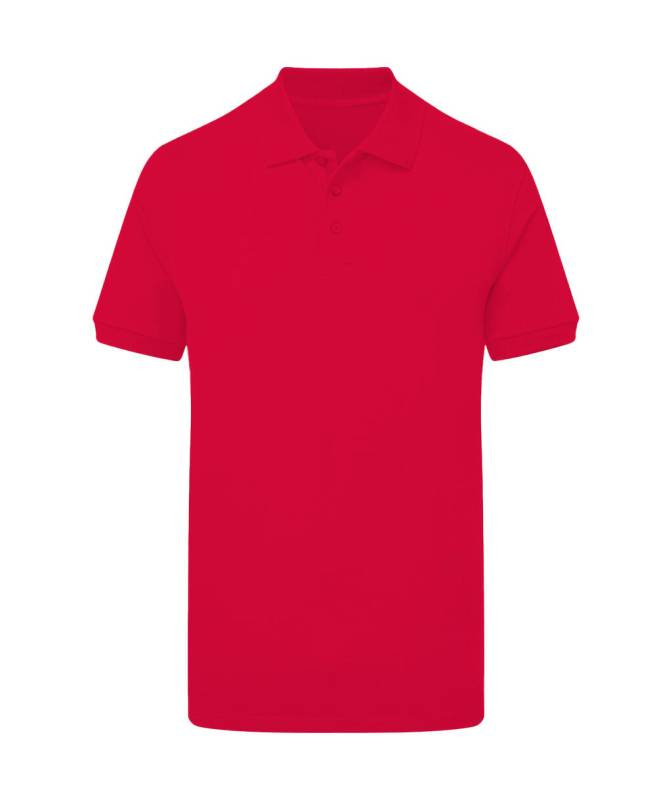 Signature Tagless Polo Stretch Herren, rot – SG Signature (1)