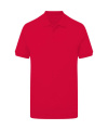 Signature Tagless Polo Stretch Herren, rot