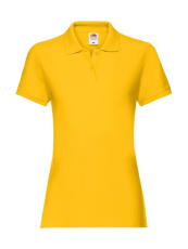 Damen Premium Polo, Sonnenblume