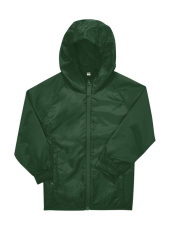 #Windjacke zurücksetzen /Kinder, flaschengrün