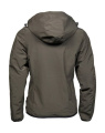 Damen-Urban-Adventure-Jacke, Dunkelolivgrün