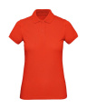 Inspire Polo /Damen, Feuerrot